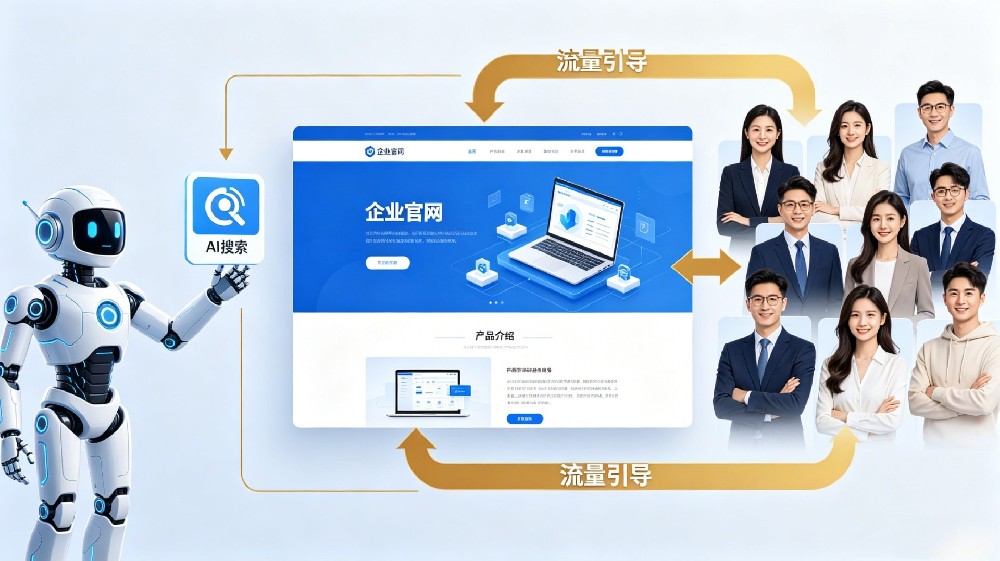 AI搜索时代,企业没有官网,等于主动放弃8亿精准流量
